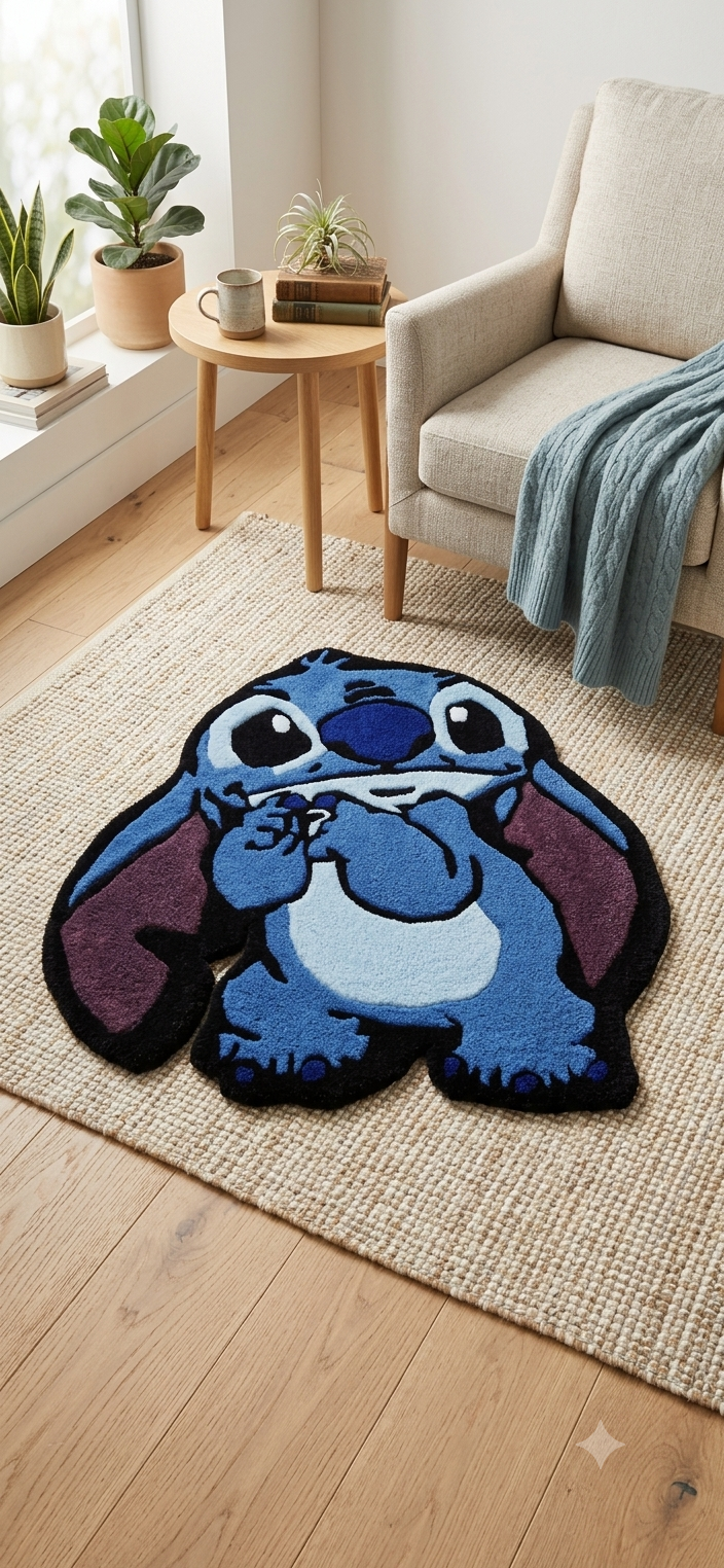 Stitch — dywan tuftowany ręcznie