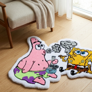 Dywan Tuftingowy - spangbob i Patryk 100x85