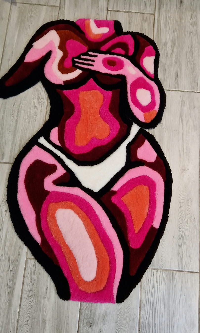 Dywan tuftingowy – CARVING - 60 × 95 cm