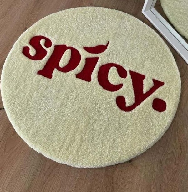Dywan tuftingowy – Spicy - Ø 60 cm (60 × 60 cm)