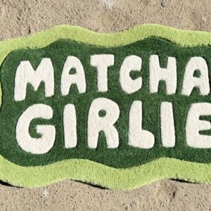 Dywan tuftingowy – Matcha Girlie - 70 × 42 cm