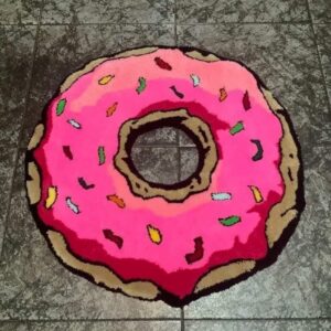 Dywan tuftingowy – Donut - 100 × 100 cm